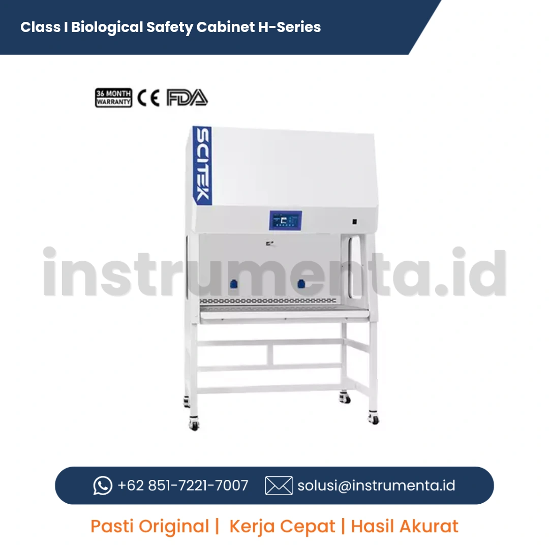 Authorized Distributor Class I Biological Safety Cabinet SCITEK BYKG-H Series Kabinet Biosafety Proteksi Personel dan Lingkungan Laboratorium